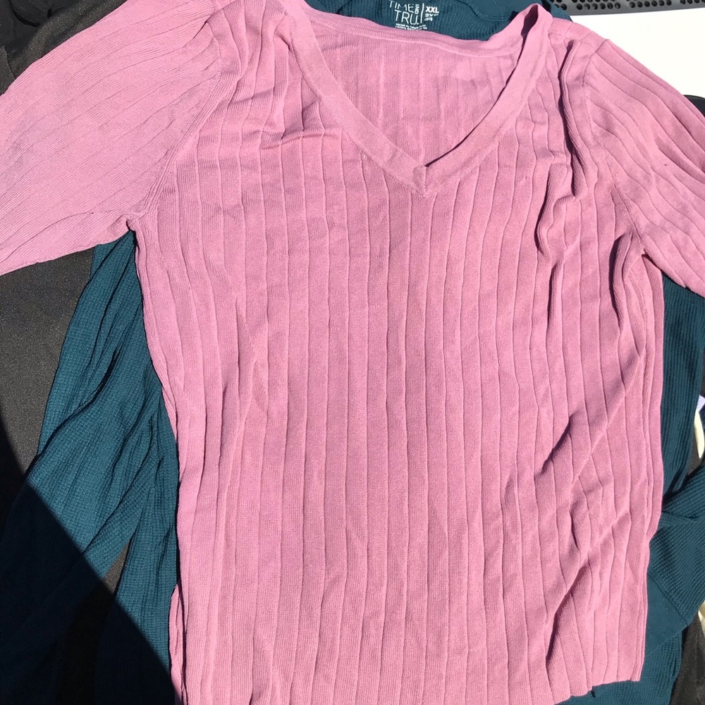 Purple stretchy tshirt